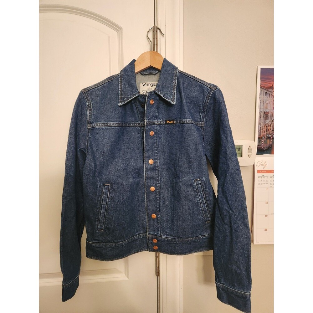 Wrangler x Netflix Stranger Things "Nancy" Denim Jacket Women's Size S NWT